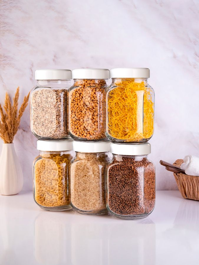Банка для сыпучих продуктов Krita 0,72 л, предпросмотр