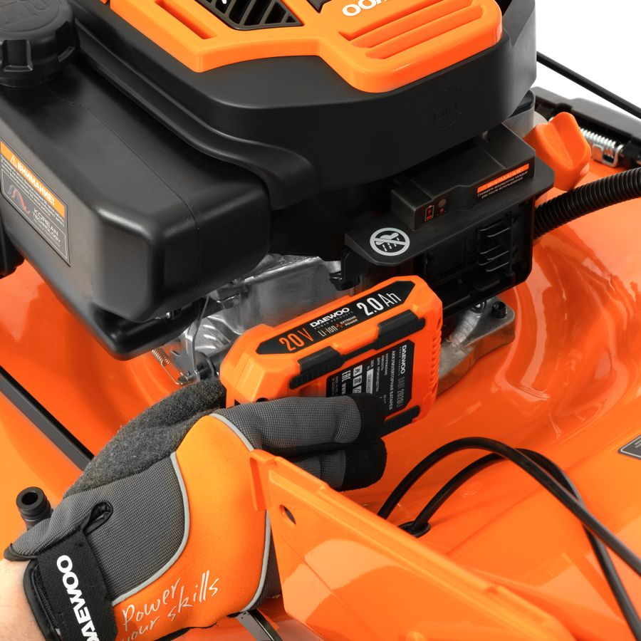 Газонокосилка бензиновая DAEWOO Dlm 5500sve 7лс, предпросмотр
