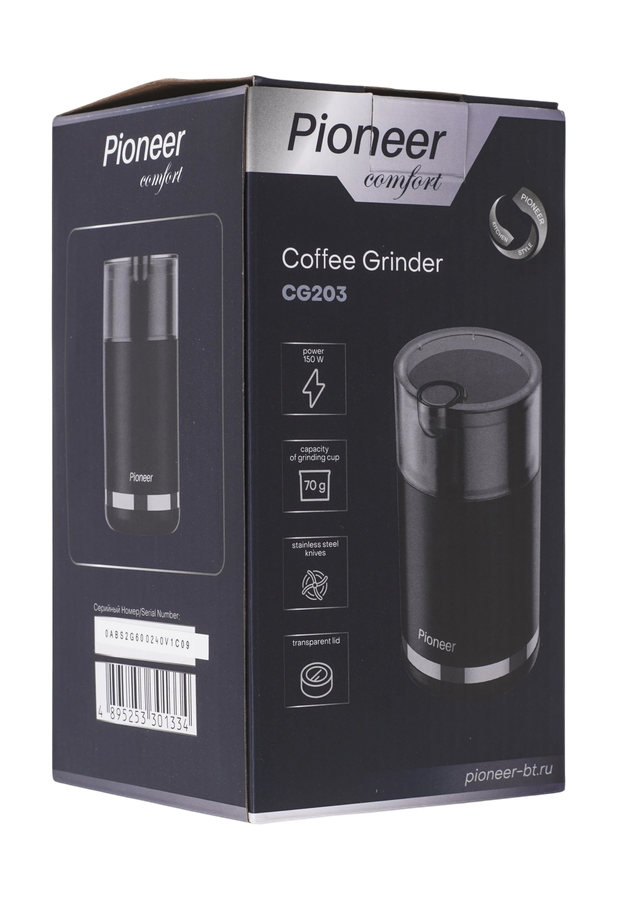 Кофемолка электрическая Pioneer CG203, предпросмотр