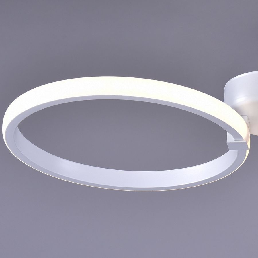 Люстра led 2x49w бел баритон пульт 3-6к, предпросмотр