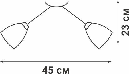 Потолочная люстра Vitaluce V3737-0/3PL белая 3ХE14Х40ВТ, превью