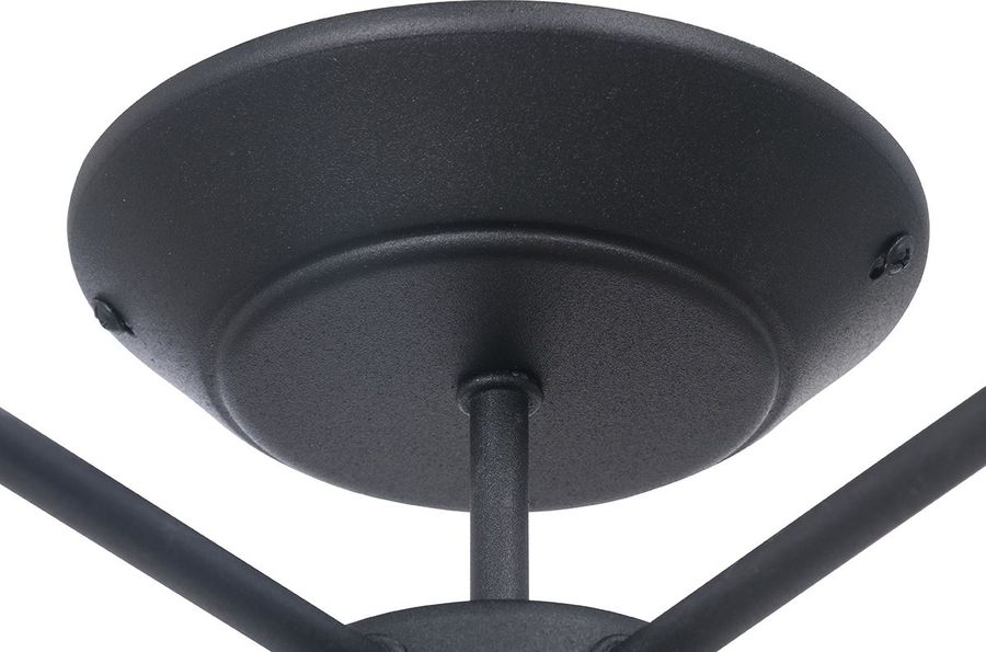 Потолочная люстра Vitaluce V4382-1/6PL черная 6ХE27Х60Вт, предпросмотр