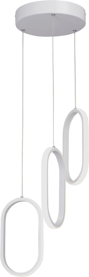 Светодиодная люстра LED Vitaluce V3776-0/3S белая 3ХLEDХ39ВТ, превью