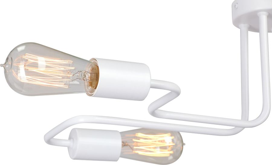 Потолочная люстра Vitaluce V4196-0/4PL белая 4ХE27Х40Вт, превью