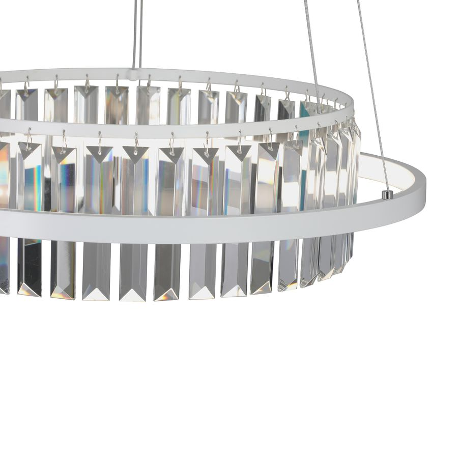 Люстра светодиодная V54010-0/1S, LED 31Вт 3900-4200К 2690лм 11м² белый, превью