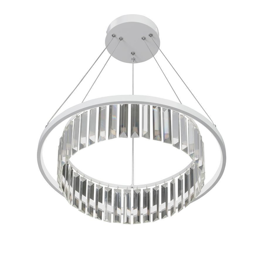 Люстра светодиодная V54010-0/1S, LED 31Вт 3900-4200К 2690лм 11м² белый, превью