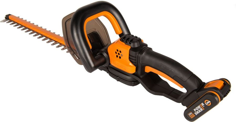 Кусторез аккумуляторный WORX 44см 2Ач, акб+з/у, wg261e, превью