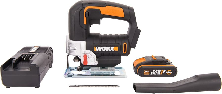 Аккумуляторный лобзик Worx WX543 20 В, превью
