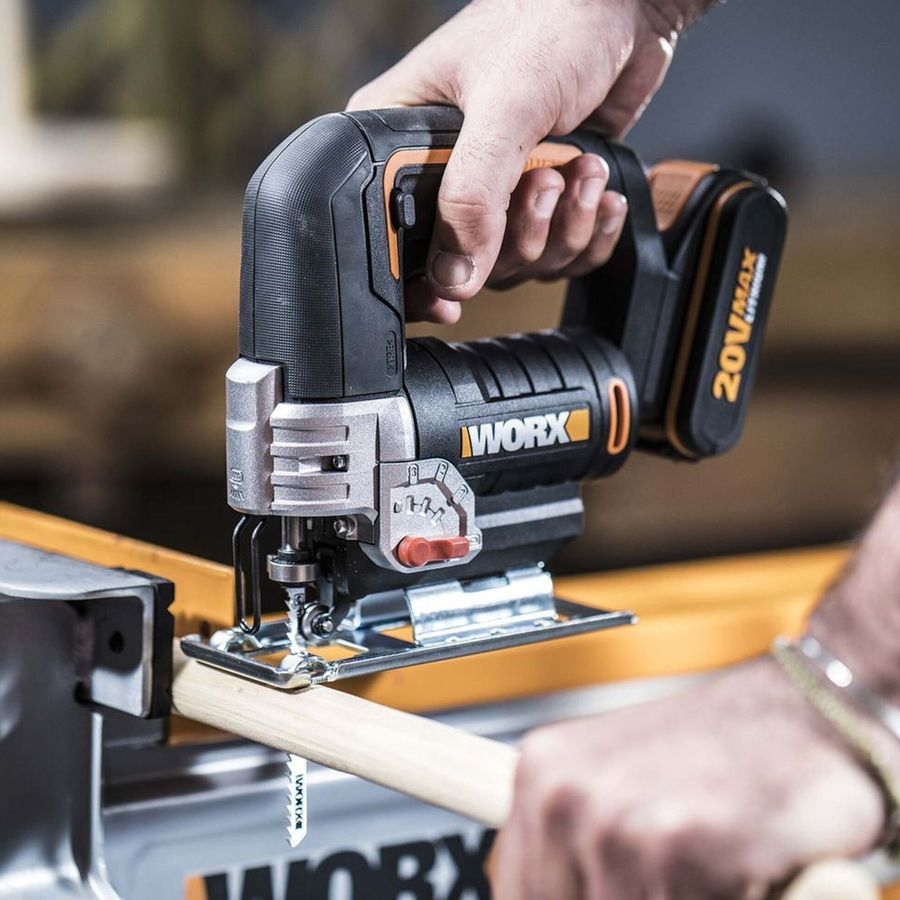 Аккумуляторный лобзик Worx WX543 20 В, предпросмотр