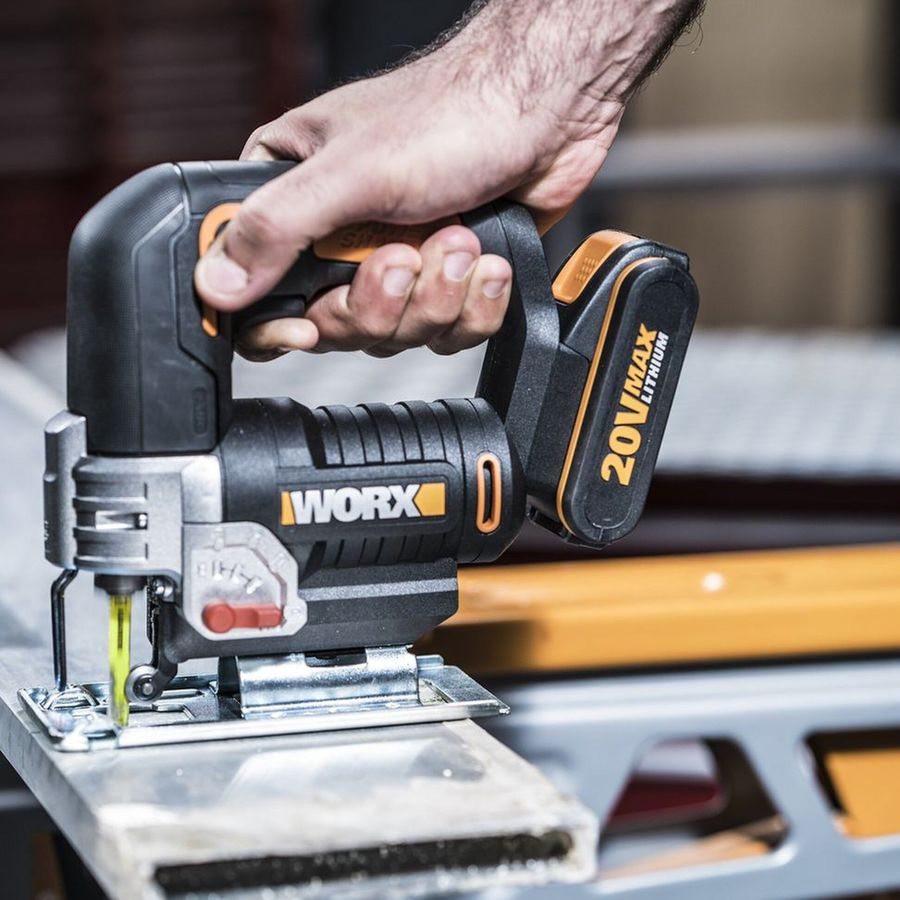 Аккумуляторный лобзик Worx WX543 20 В, предпросмотр