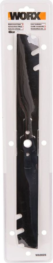 Нож для газонокосилки WORX 48см, wa0025 wg751e, предпросмотр