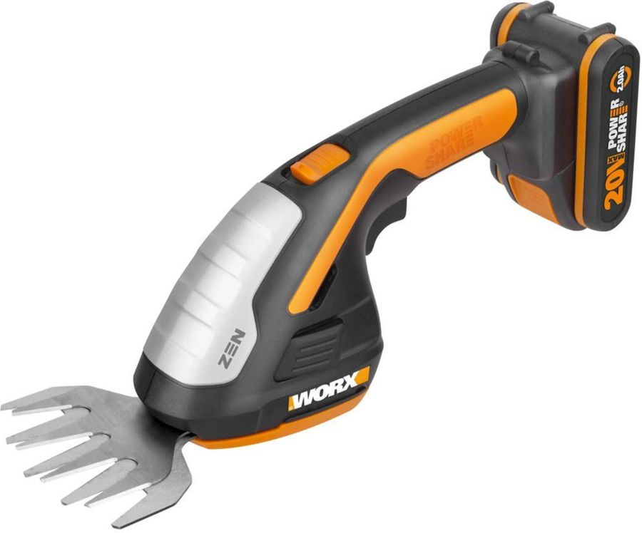 Ножницы аккумуляторные WORX акб+з/у, wg801e, предпросмотр