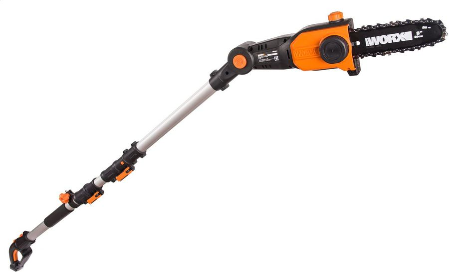 Пила аккумуляторная WORX телескопическая 20В, без акб, wg349e.9, превью