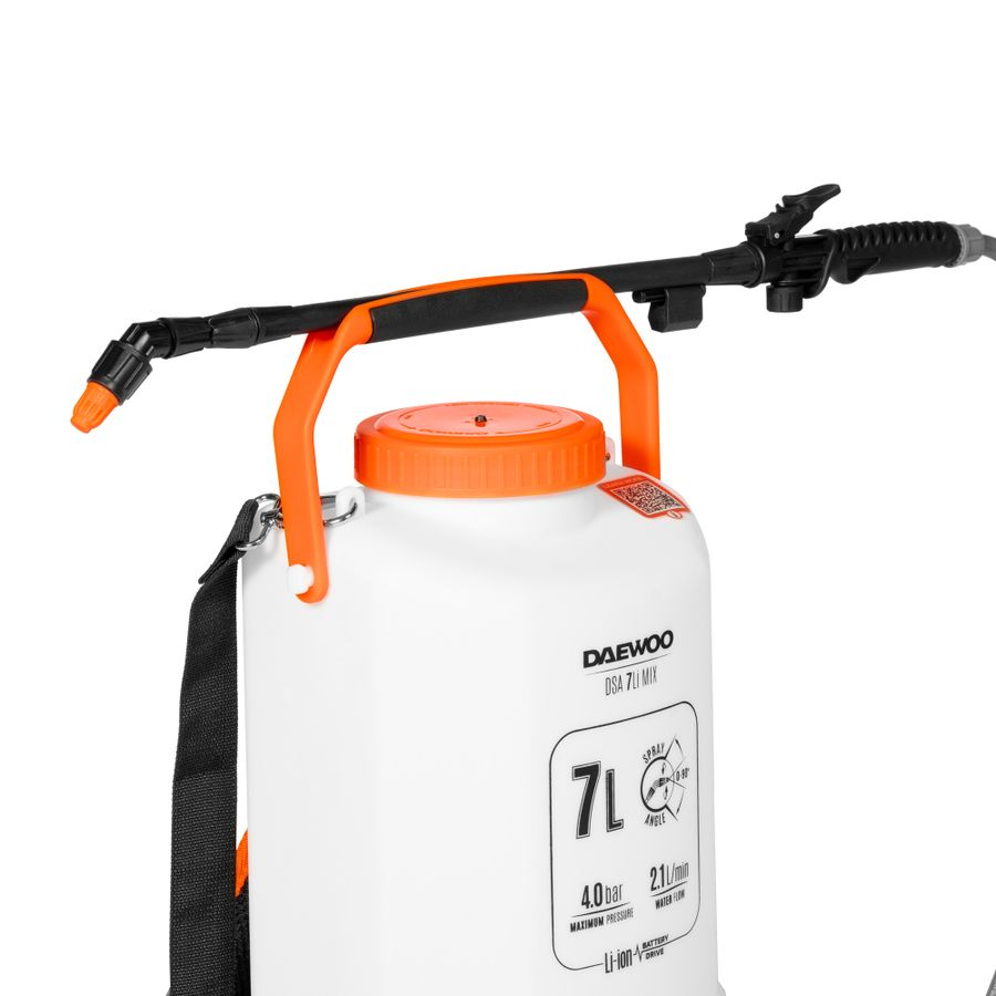 Опрыскиватель аккумуляторный DAEWOO DSA 7Li MIX, Li-Ion аккумулятор 16В, 3Ач,с зарядным устройством 1А, 7л, превью