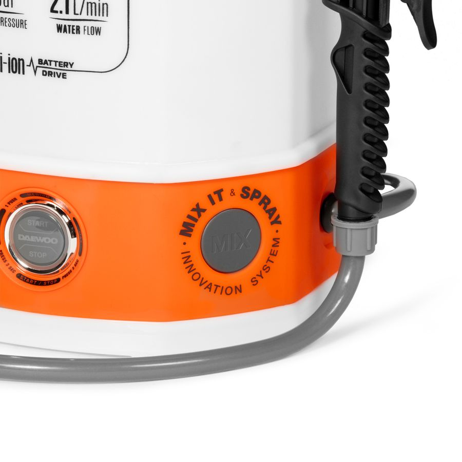 Опрыскиватель аккумуляторный DAEWOO DSA 7Li MIX, Li-Ion аккумулятор 16В, 3Ач,с зарядным устройством 1А, 7л, предпросмотр