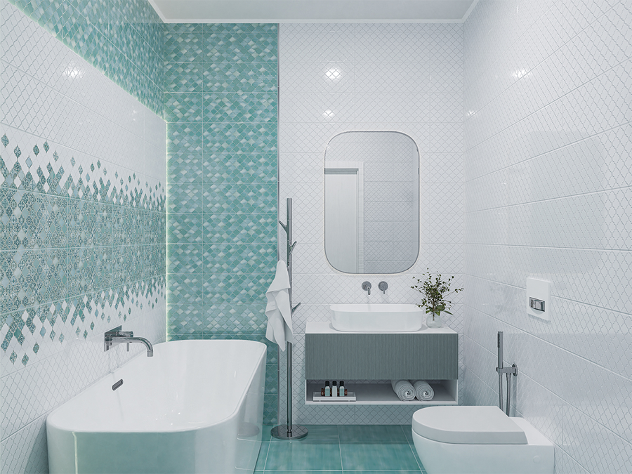Плитка Azori Calypso white 20,1X50,5 см 1,62 м², превью