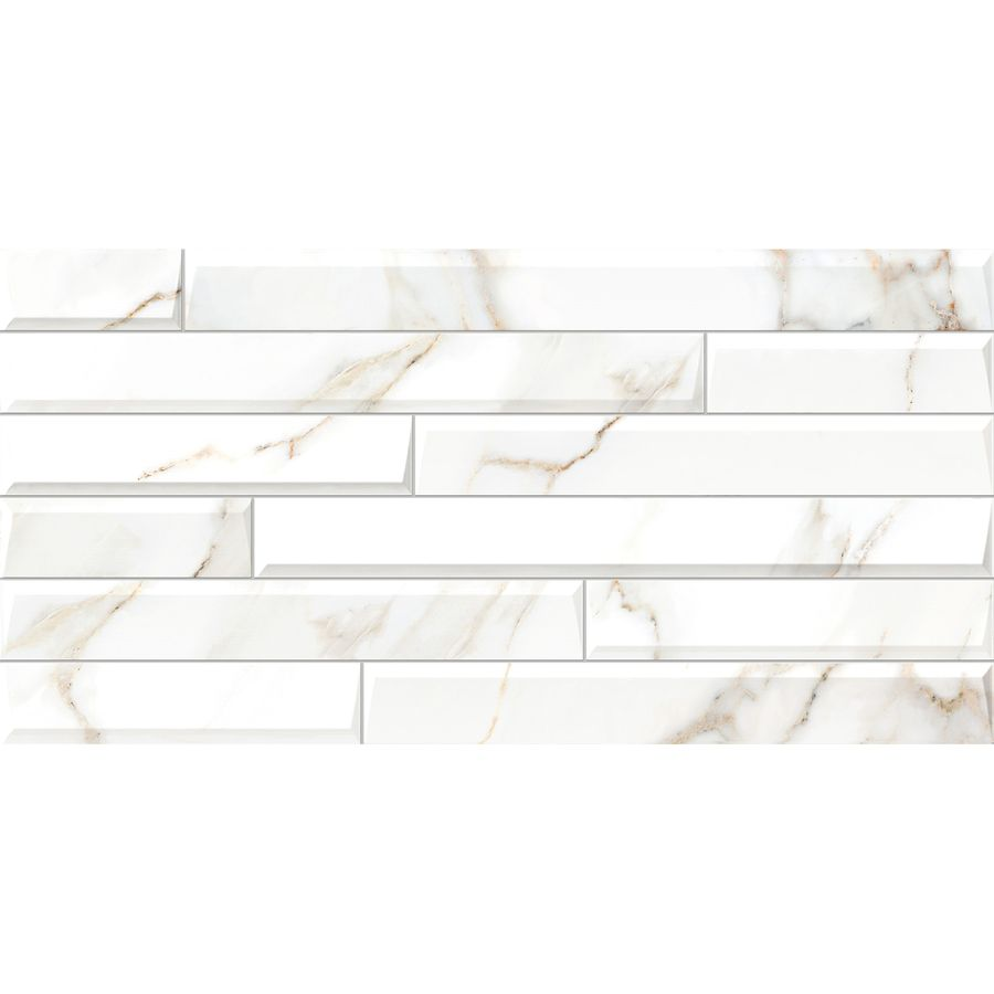 Плитка настенная Alma Ceramica Nevada Кирпичик 24,9X50 см 1,494 м2, предпросмотр
