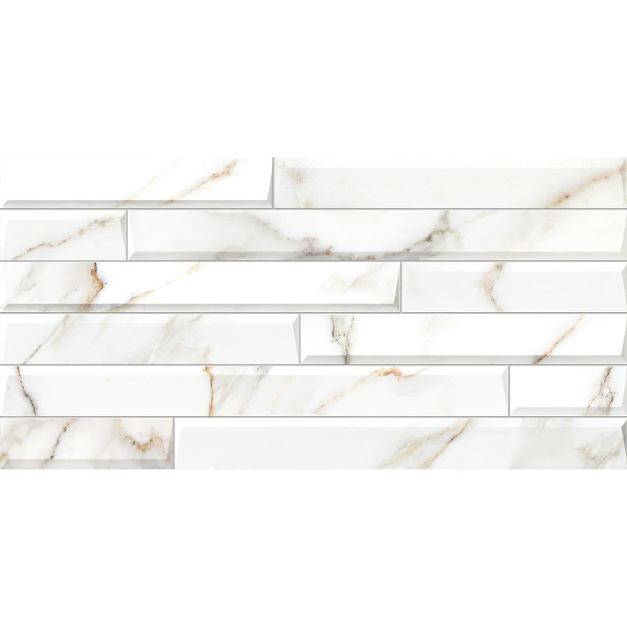 Плитка настенная Alma Ceramica Nevada Кирпичик 24,9X50 см 1,494 м2, превью