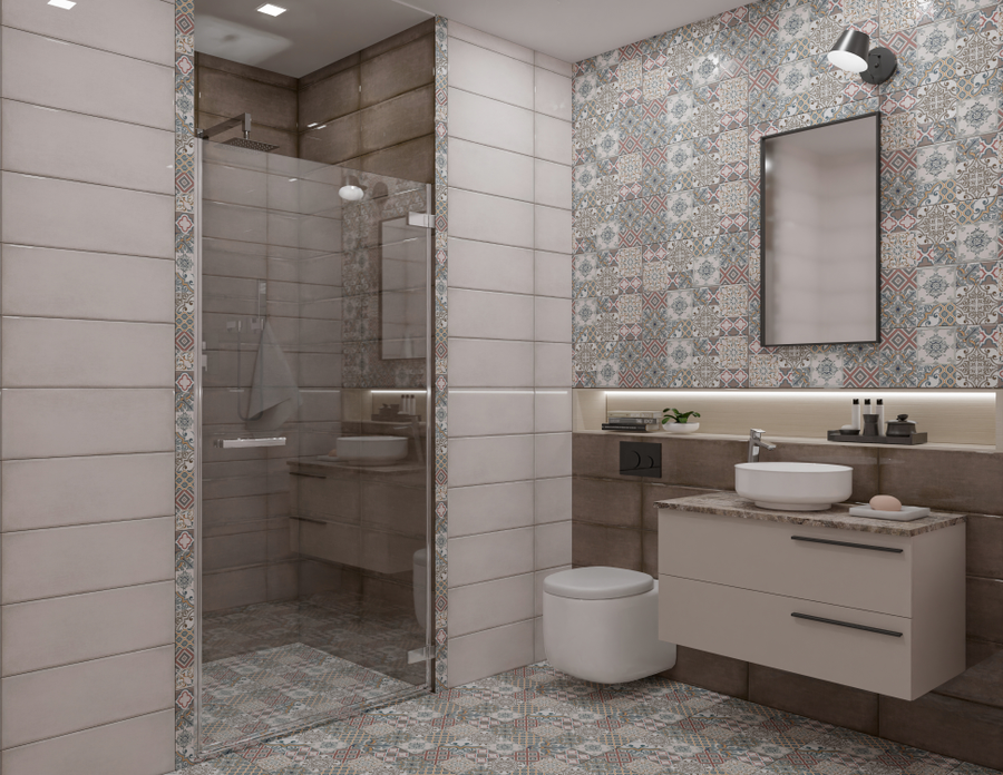 Плитка настенная Azori  Eclipse белый 20,1Х50,5 см 1,62 м2, предпросмотр