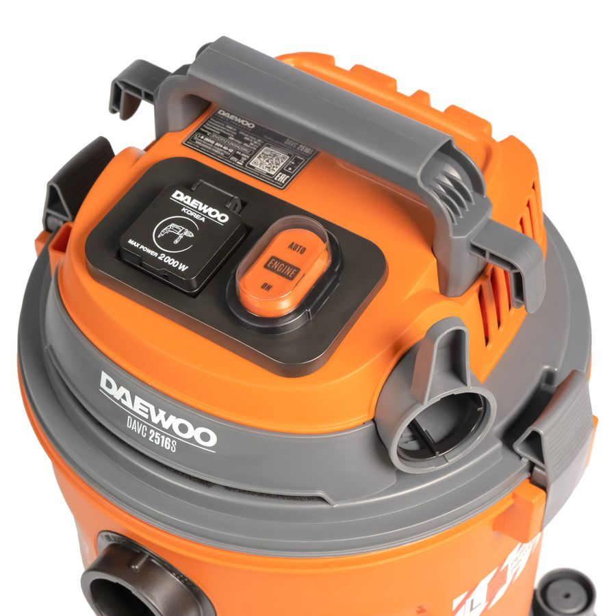 Пылесос строительный DAEWOO DAVC 2516S, превью