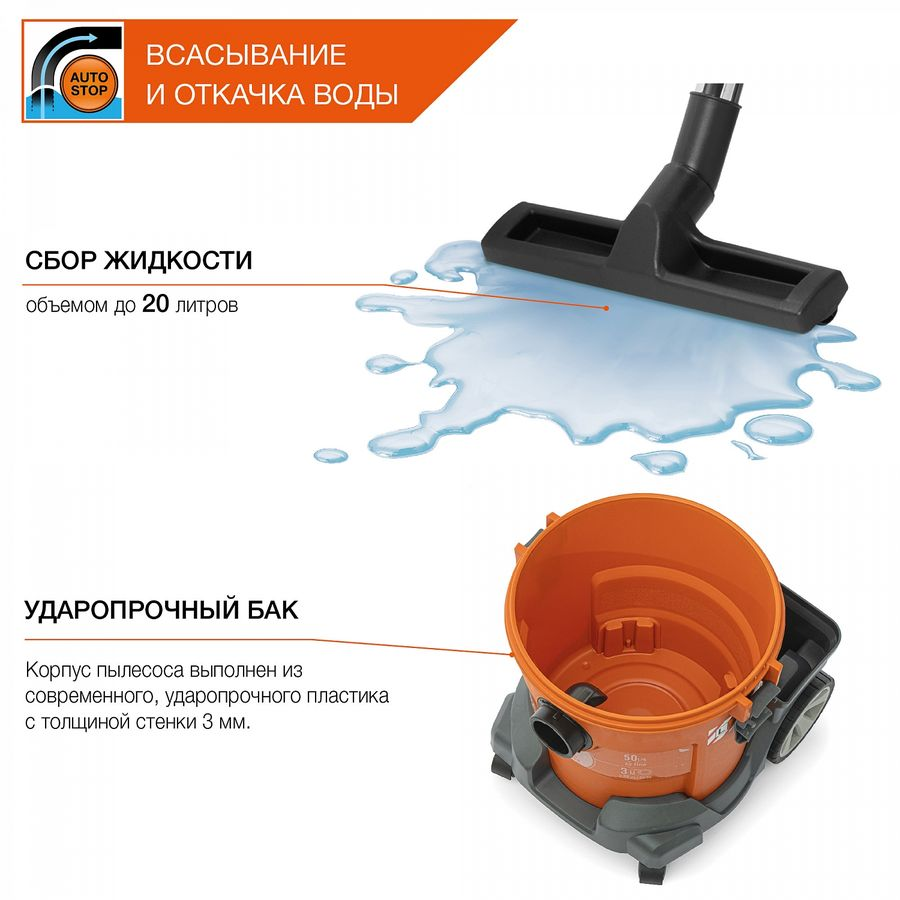 Пылесос универсальный DAEWOO DAVC 2014, превью