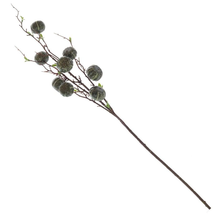 Ветка искусственная "Тыква", L23 W14 H96 см, 2в. Многоцветный, превью