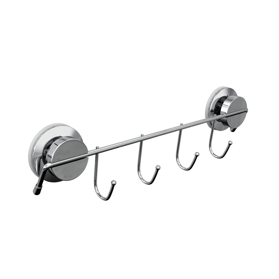 Держатель для банных полотенец ATLANT хром 370х135х55 мм, превью