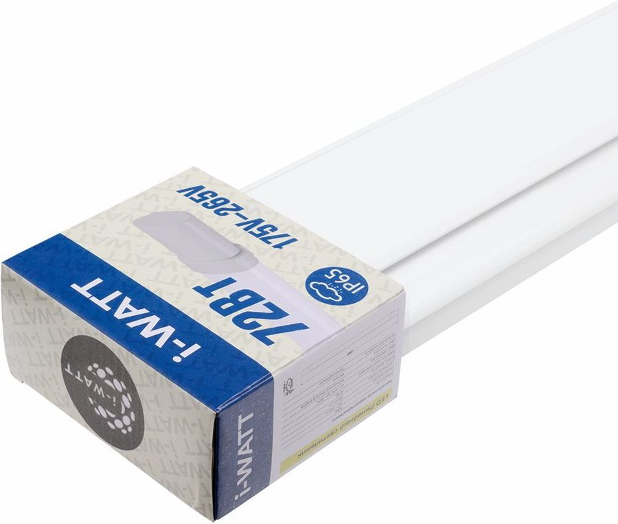 Линейный светильник i-WATT LED i -14107 6400K 72W IP65 7200Лм, предпросмотр