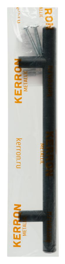 Ручка-рейлинг 128 мм матовый черный KERRON R-3020-128 BL, превью