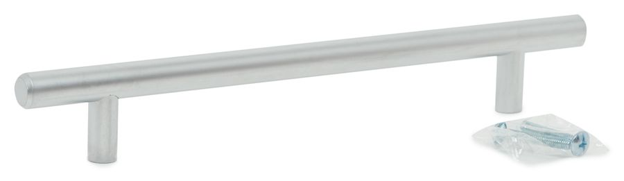 Ручка-рейлинг 160 мм матовый хром KERRON R-3020-160 SC, превью