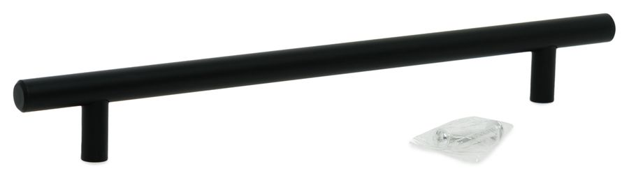 Ручка-рейлинг 192 мм матовый черный KERRON R-3020-192 BL, превью