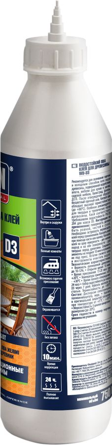 Клей ПВА TYTAN D3 750 мл, превью