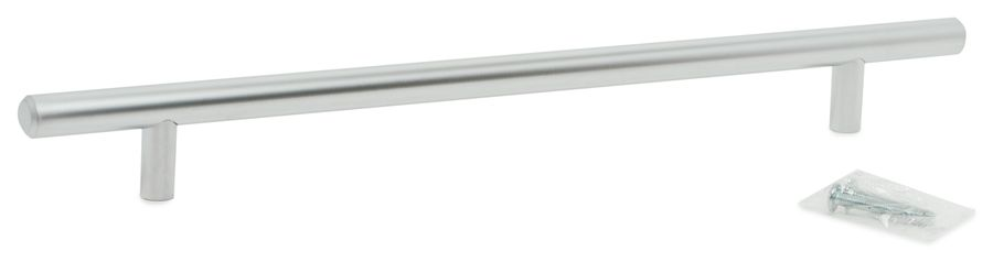 Ручка-рейлинг 224 мм матовый хром KERRON R-3020-224 SC, предпросмотр