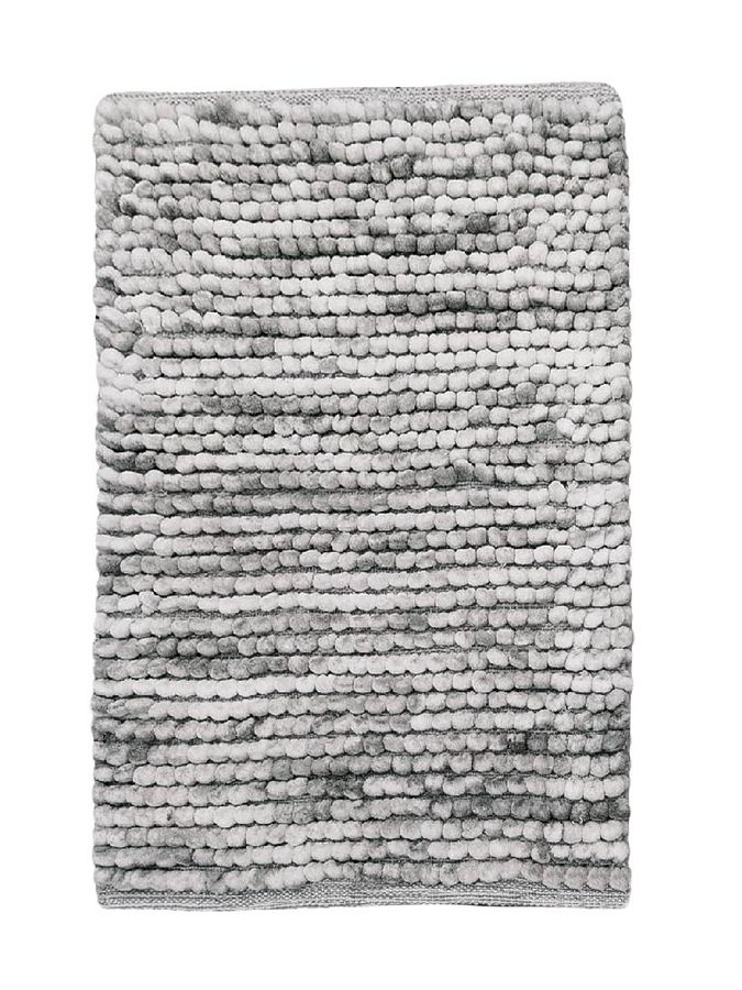 Коврик для ванной комнаты хлопковый, 50*80 см, SOFT COTTON GRAY, превью