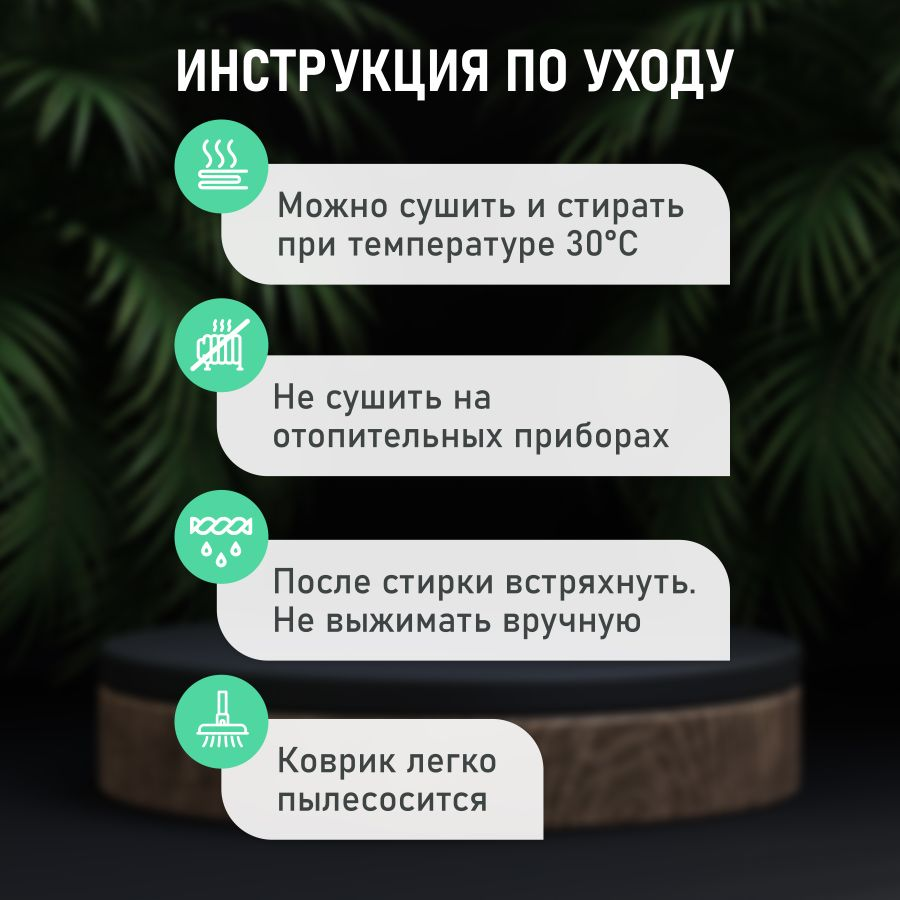 Коврик для ванной комнаты хлопковый, 50*80 см, SOFT COTTON GRAY, превью