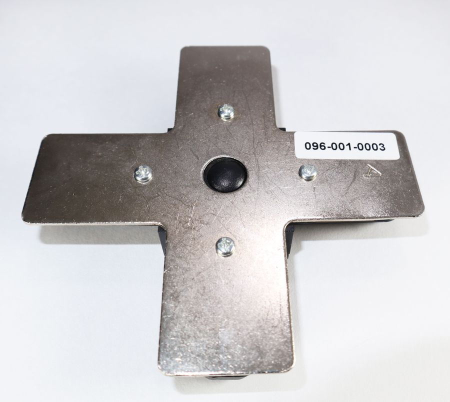 Соединитель шинопровода черный Х-образный однофазный X-Connector HRZ00000912, предпросмотр