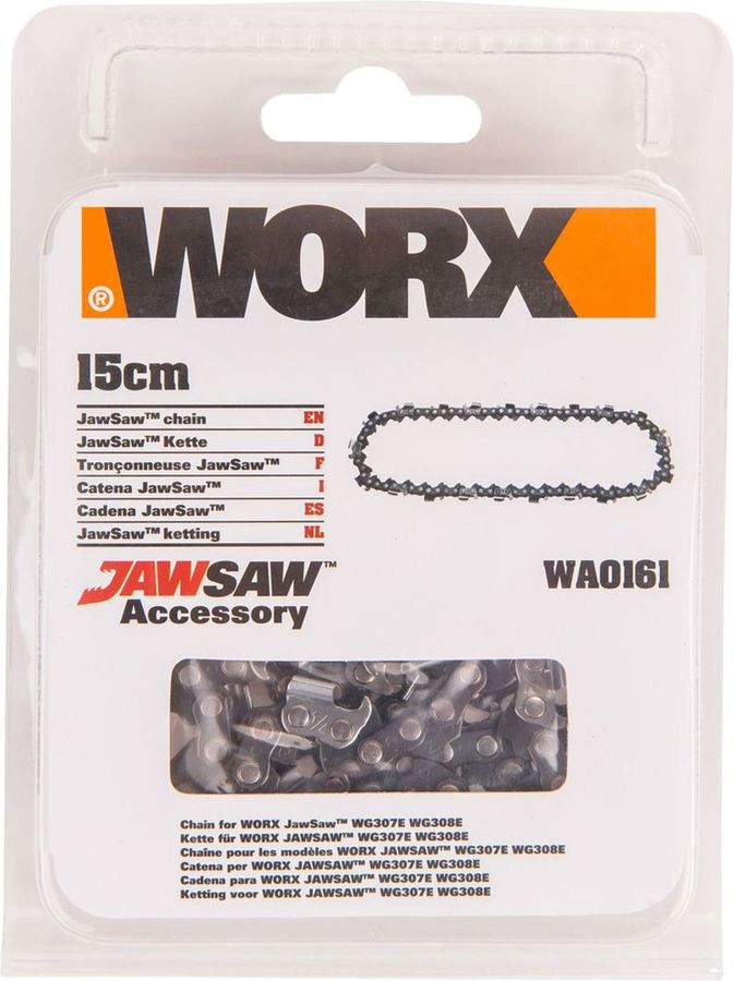 Цепь для пилы WORX 15см, wa0161 wg307e 15, предпросмотр