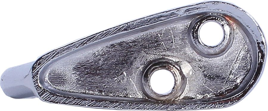 Крючок мебельный Larvij LK0101CH одинарный хром, превью