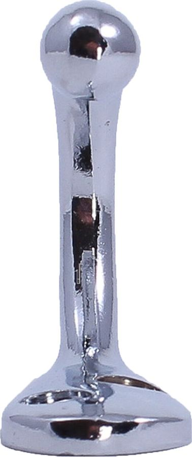 Крючок мебельный Larvij LK0101CH одинарный хром, предпросмотр