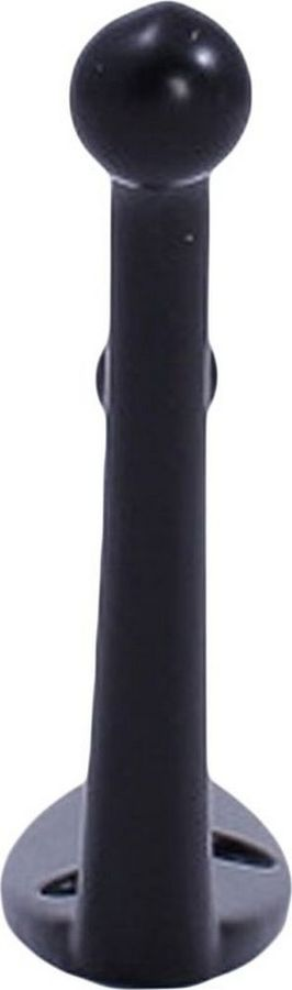 Крючок мебельный Larvij LK0401BL двойной черный, превью