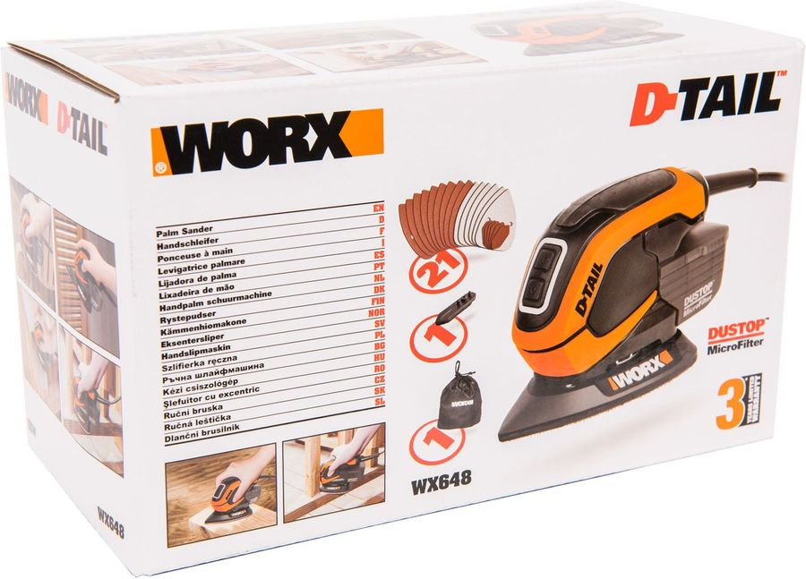 Шлифмашина угловая Worx WX648, превью