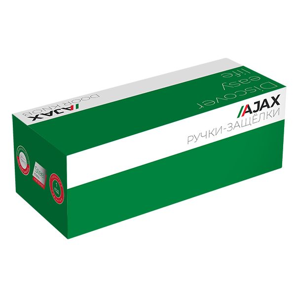 Ручка защелка AJAX Dk682 bl-bk (фик.) черный, предпросмотр