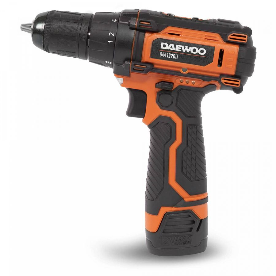 Аккумуляторная дрель-шуруповерт DAEWOO DAA 1220 LI 12В, 2Х1,5Ач, превью