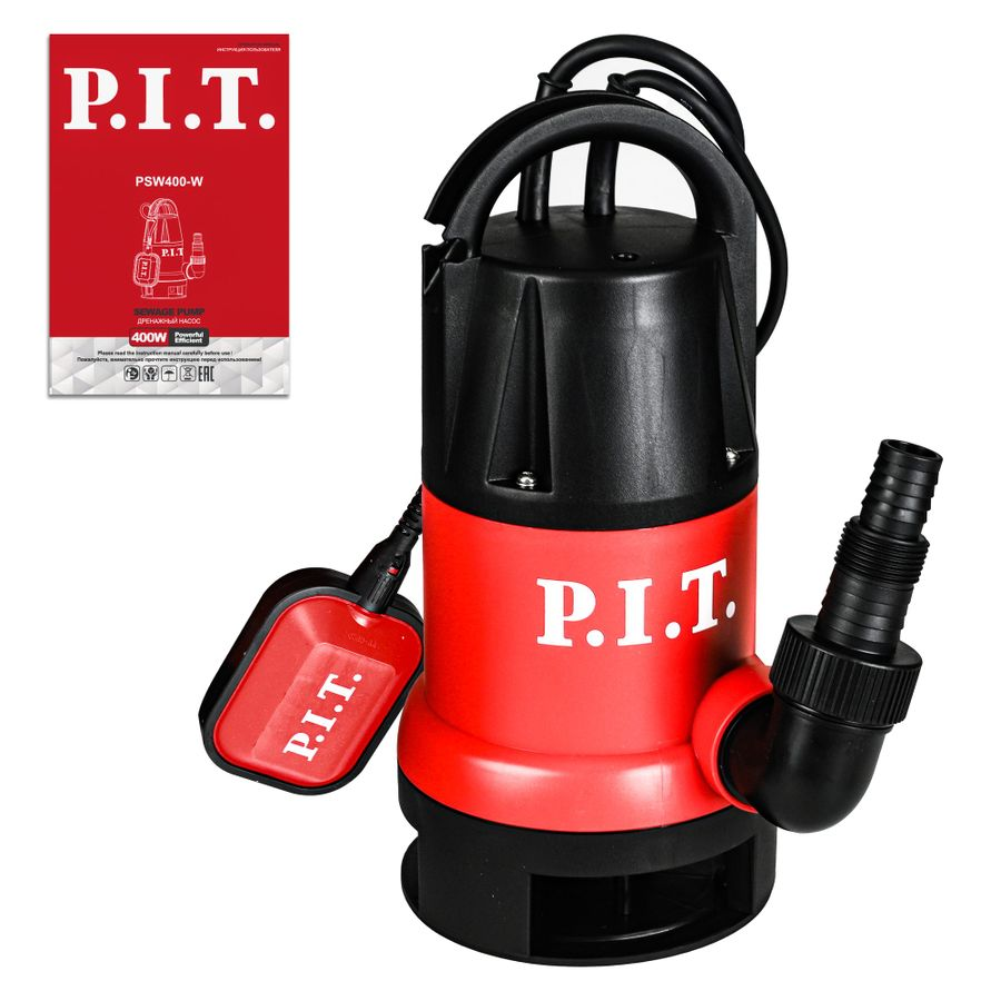 Насос дренажный P.I.T. PSW400-W 400Втр 7 м, превью