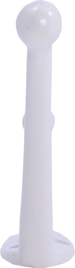 Крючок мебельный Larvij LK0401WH двойной белый, предпросмотр