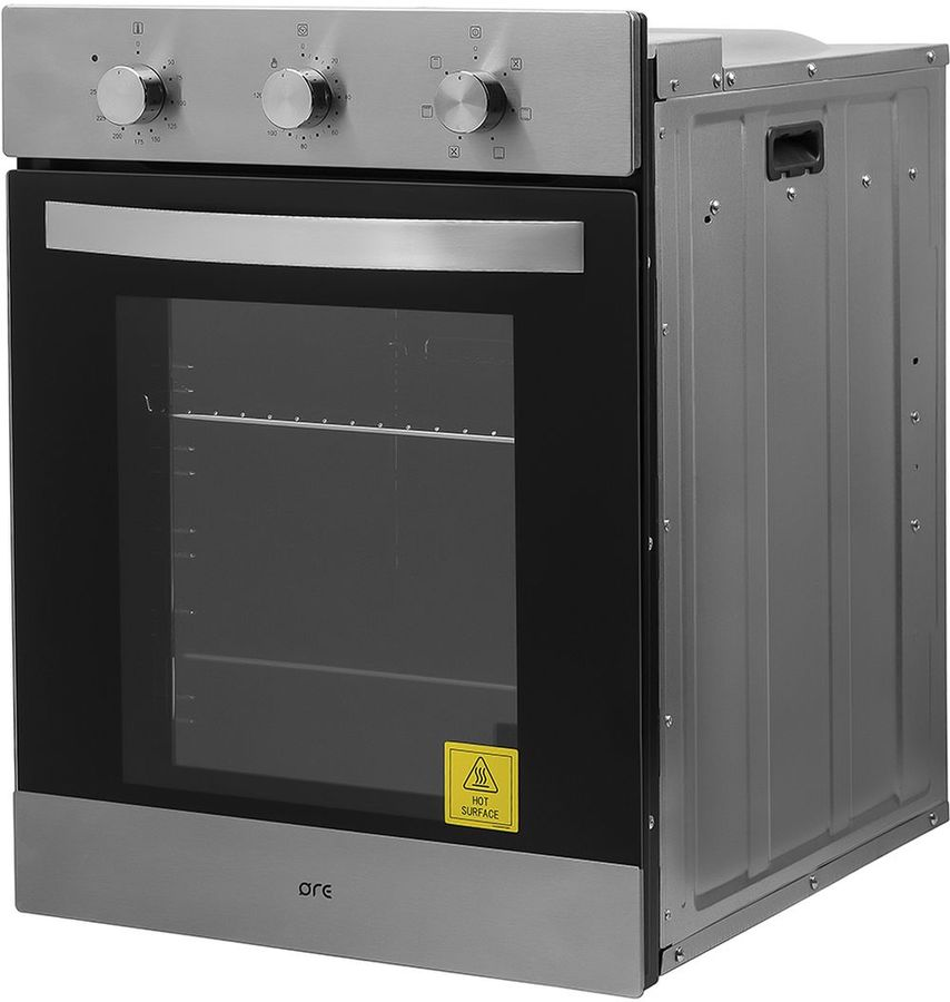 Шкаф духовой электрический ORE VS45 INOX серебристый 45 см, превью