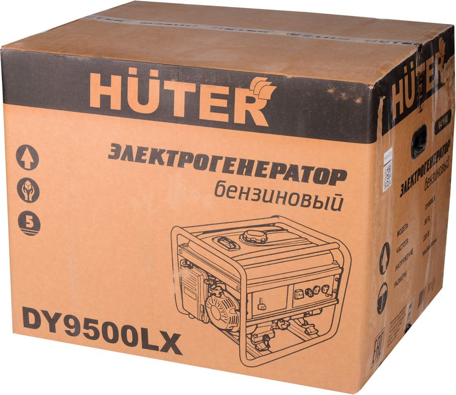 Генератор бензиновый HUTER DY9500LX, предпросмотр