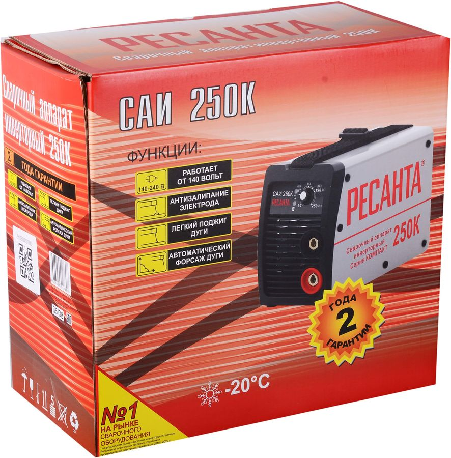 Сварочный инвертор РЕСАНТА САИ-250К (65/38), превью