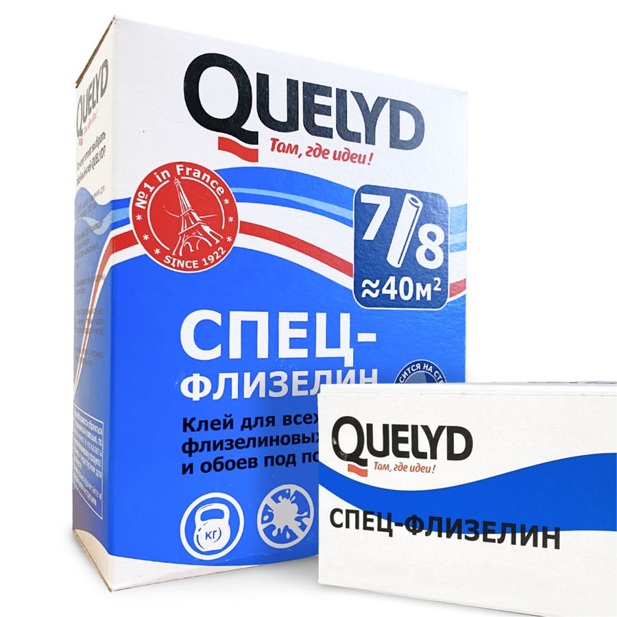 Обойный клей Quelyd Спец-флизелин для флизелиновых обоев 300 г, превью