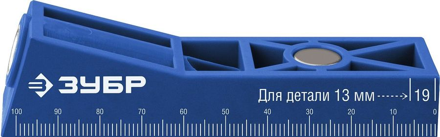 Кондуктор МИНИ ЗУБР одинарный для глухих отверстий, одно отверстие, предпросмотр